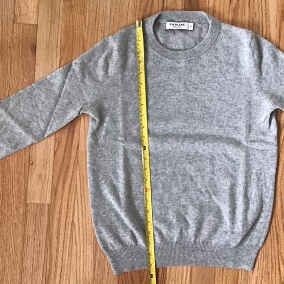 Everlane Gray Cashmere Sweater (early quality version) -See Description Re: Size - Picture 5 of 6